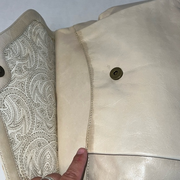 HOBO INTERNATIONAL PEARL LEATHER HANDBAG NEW WITH TAGS - Picture 5 of 17